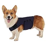 【Weicher und bequemer】 Die Angstjacke besteht aus leichtem und atmungsaktivem Material, das weicher und bequemer ist, sodass sich Ihre vierbeinigen Freunde wohl fühlen, auch wenn sie sie längere Zeit tragen.