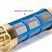 Garden Water Hose Inlet Filter Brass, 3/4