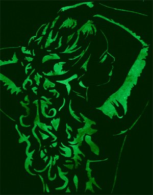 Green Glow In The Dark Mx24 Extreme Luminous Paint 1 Ounce #TOP6