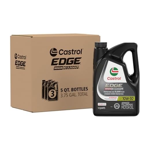 Castrol EDGE High Mileage 10W-30 Motor Oil