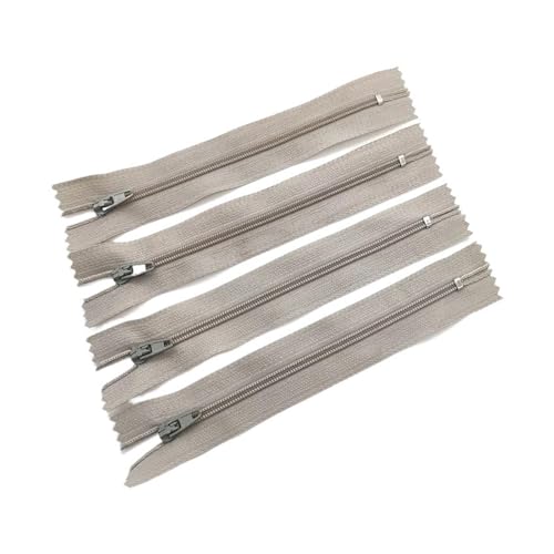 Fermeture éclair couture gris clair 15 cm pour réparer vos jupes et trousses créatives