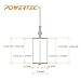 POWERTEC 70227 6-Inch Blast Gate for Dust Collector, Dust Collection Fittings, Pack of 1