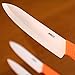 Best Ceramic Knife Set by IMORI – 3 Chef Rated Blades with SafeEdge Back Corners (6