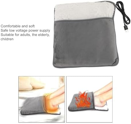Detailed view of the foot warmer's texture