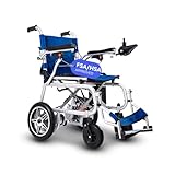 Culver Artemis Pro Lightweight Foldable Electric Wheelchairs for Seniors - 2x250W Motor Power Wheelchair - Long Range Travel/User Friendly Electric Wheelchairs for Seniors (Blue)