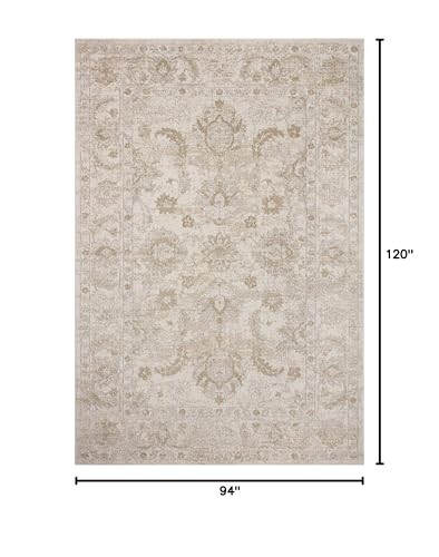 Tapete decorativo Loloi Odette Ivory Beige 7'10" x 10' miniatura 2