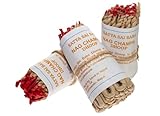 Down to Earth Handmade Nag Champa Rope Incense – 40-50 Ropes per Bundle, 3.5”-4” Long – Traditional Himalayan Incense from Nepal for Meditation, Relaxation, Yoga, Spiritual Healing & Aromatherapy