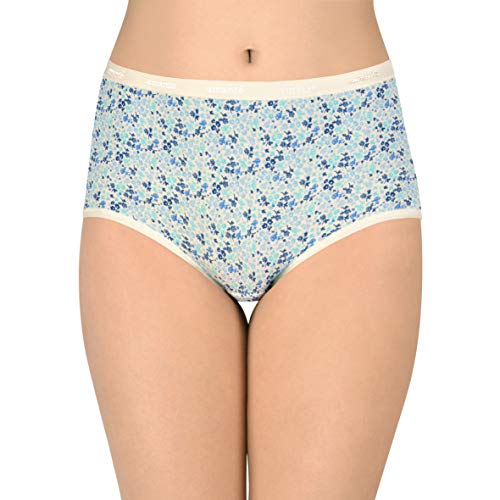 Image of Amante Printed Cotton Full Brief Panty Pack(Pack of 3)