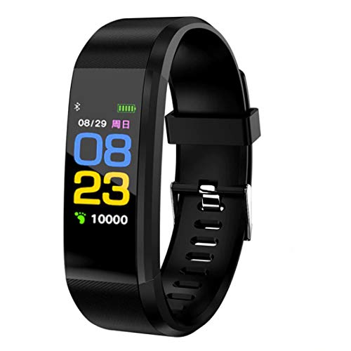 XBOSS Z10 Fitness Tracker HR, Activity Tracker Watch with Heart Rate Monitor, Waterproof Smart Fitness Band with Step Counter, Blood Pressure,Calorie Counter, Pedometer Watch for Kids Women and Men