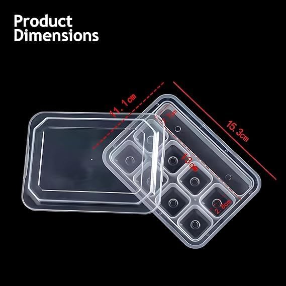 Image of Stainless Steel Whiskey Stones, 8-Pack Reusable Ice Cubes with Tongs and Storage Container, for Chilling Whiskey, Wine and Cocktails