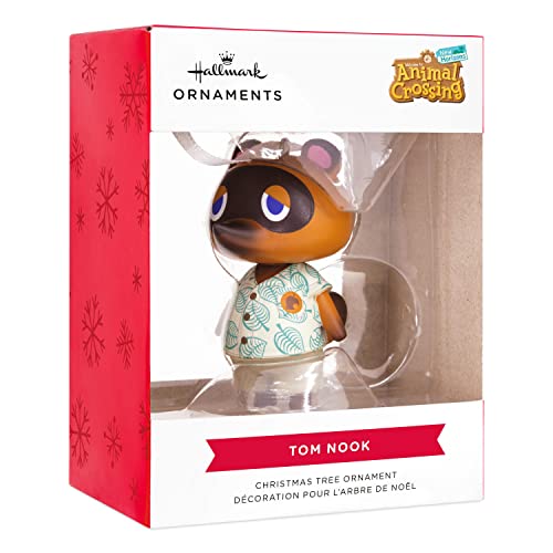 Hallmark Animal Crossing Tom Nook Christmas Ornament, Nintendo Gamer Gifts & Nintendo Entertainment System Nes Controller Christmas Ornament #TOP3