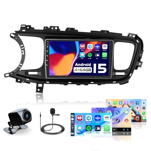 Android 15 J[WI Kia Optima K5 2014 2015p 9C` ÓdeʎHD^b`XN[ IveB}wbhjbgp Carplay Android Auto 5G WiFi GPS Bluetooth 5.0 1280