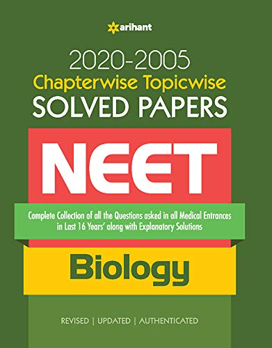Chapterwise Topicwise Solved Papers Biology for Medical Entrances 2021 (Old Edition)