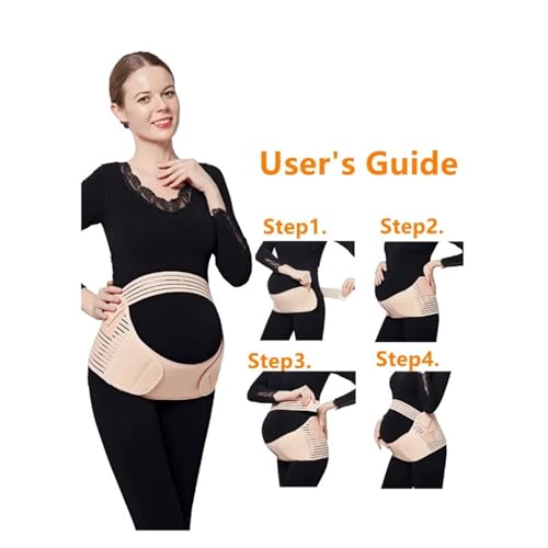 Faixa abdominal de suporte para gestantes, faixa de suporte de barriga para grávidas para aliviar a