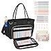 Large Tote Bag for Women, 13.4 Inch Laptop Work Tote, Quilted Teacher Tote Bag, Bible Carryall & Multifunctional Shoulder Handbag for Work, School, Office, Daily Use, Travel