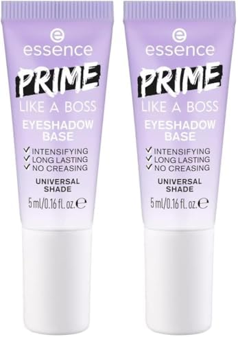 Essence Cosmetics Prime Like A Boss Eyeshadow Base 5 ml (Pack of 2)