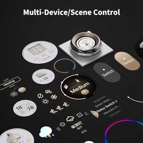 Aqara-Touchscreen-Dial-V1-EU-2-Electrical-Switches-and-6-Wireless-Switches-ONOFF-Control-Fine-Tuning-Settings-up-to-18-Aqara-Devices-Supported-Supports-Apple-Home-Alexa-Google