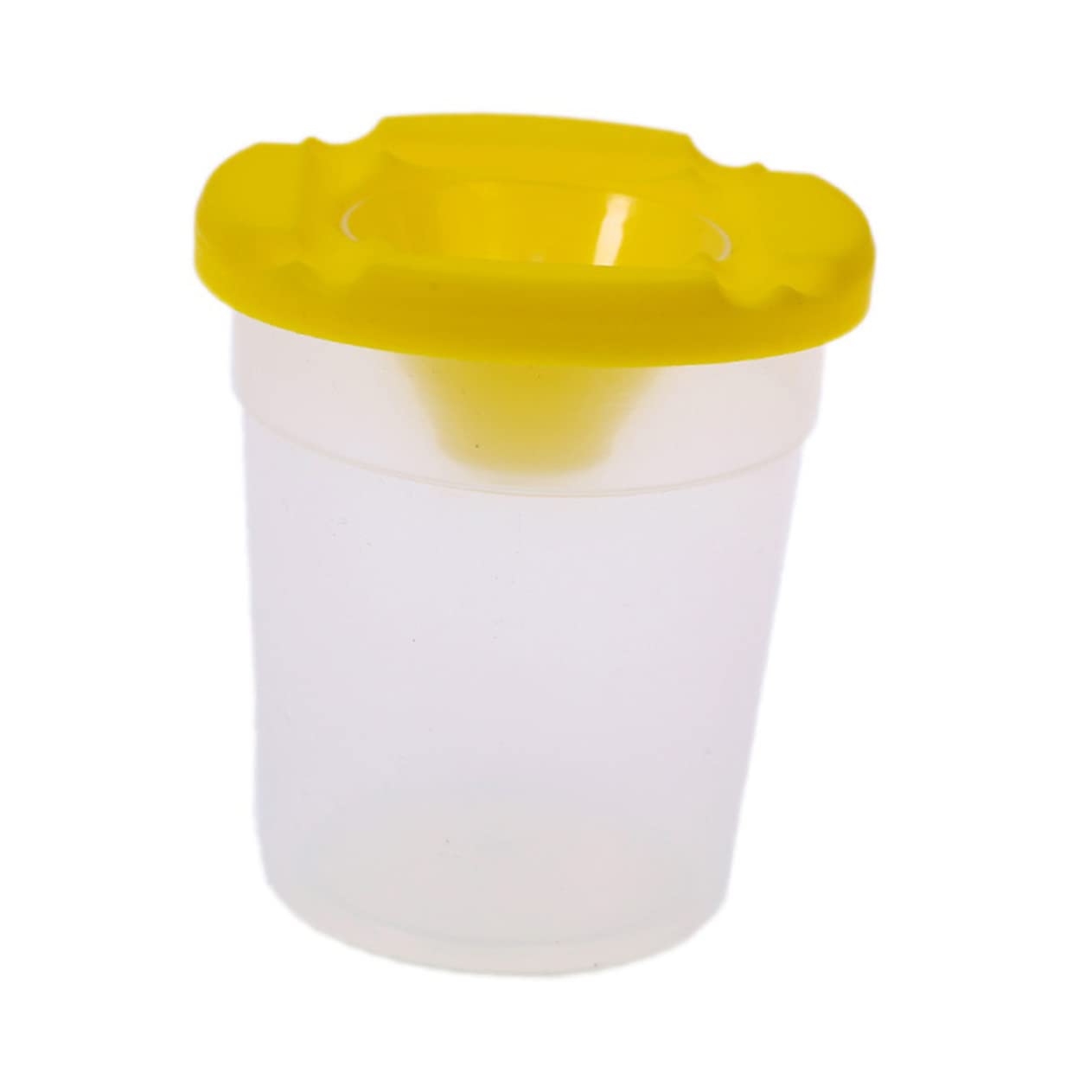 GLSTOY 3sets Washable Paint Cups with Lids Boys and Girls Drawing Cups Leakproof for Art Projects 5pcs*3 Random Color