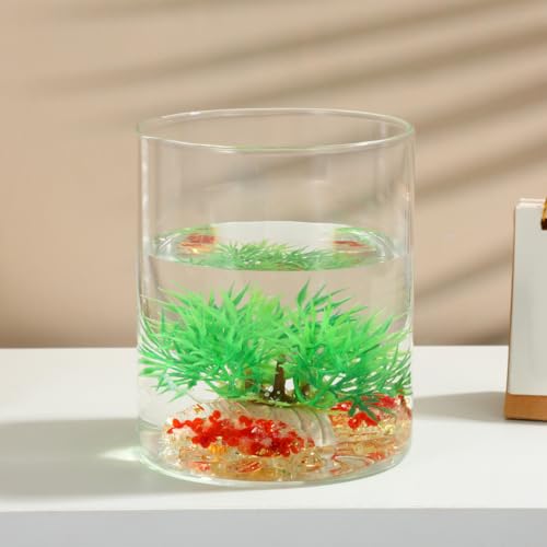 Figurines de poisson en cristal soufflé bouche art de table unique