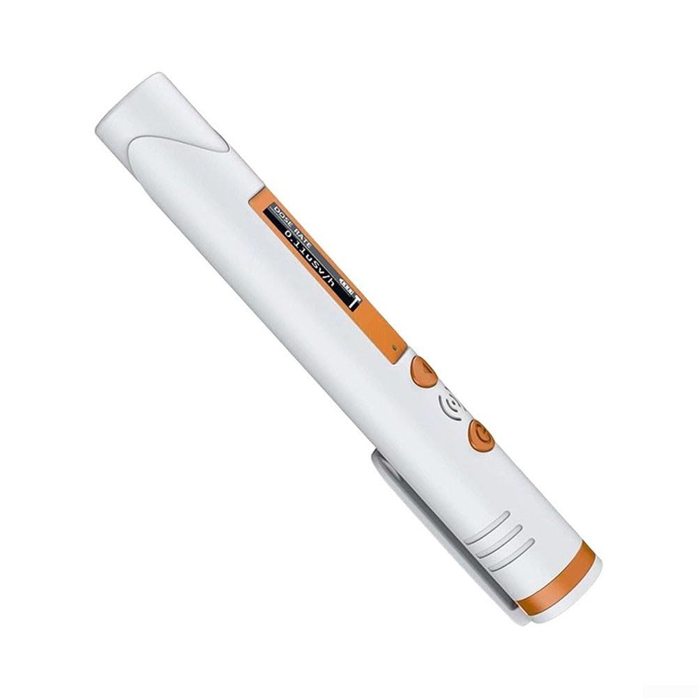 Détecteur de rayonnement nucléaire de poche pour compteur Geiger 48 mm Capteur | ABS, alarme de dose, kit d'inspection intérieur et extérieur