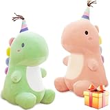 2 Piezas Juguete de Peluche de Dinosaurio 11,8 Pulgadas Lindo Dinosaurio Animales Peluche, Stuffed Animal Dinosaurio...