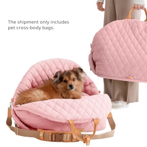 Elevador para perros de asiento de coche con base antideslizante y cama multifuncional lavable 5