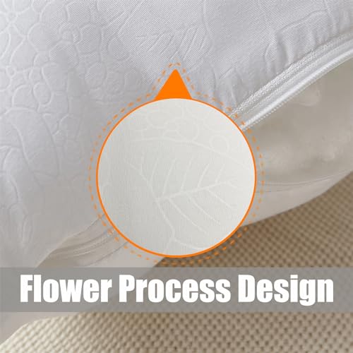ZHIRUI Side Sleeper Pillow Inner 63''x20'' Hugging Body Pillow Insert Extra Long Throw Pillow Core (63x20 in) - Thumbnail 6