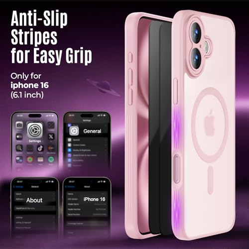 Image of Symcele Designed for iPhone 16 Case, Pink