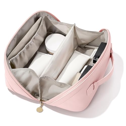 Trousse de toilette grand format imperméable pour ranger le maquillage