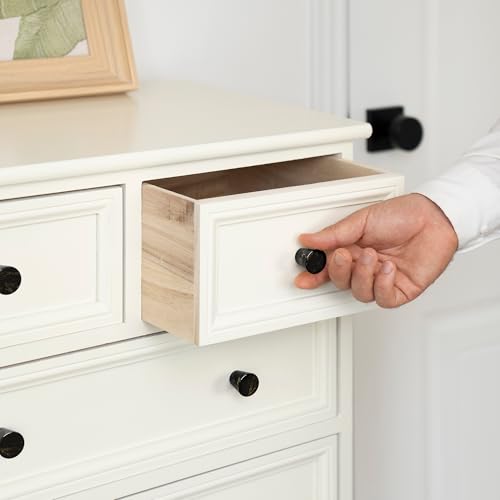 Image of homdiy 10 Pack Black Gold Speckled Cabinet Knobs Dresser Knobs