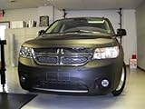 Lebra 2 Piece Front End Cover Black - Car Mask Bra - Fits - 2014-2020 Dodge Journey Crossroad 14-20