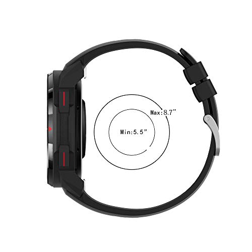 Correa de silicona compatible para Huawei Honor GS Pro miniatura 2