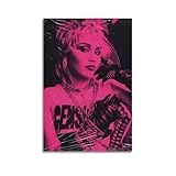 AKRHARWB Miley Cyrus Poster, Wandkunst, Vintage, elegantes 