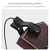 Guitar Piezo Pickup Clip on Microphones Violins Acoustics Guitar Ukuleles Musical Instrument Accessory Clip-on Microphones Music Instrument Easy to Use #5