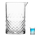 STOBAZA Vaso Mezclador De Cócteles 700Ml Con Fondo Pesado Y De Águila Jarra De Cristal Para Bartenders Y Uso En Bares Profesionales