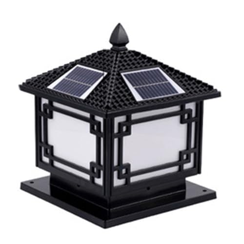Lámpara de ahorro de energía post light exterior super bright metal