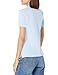 French Toast Little Girls' Short Sleeve Stretch Pique Polo, Light Blue, 4