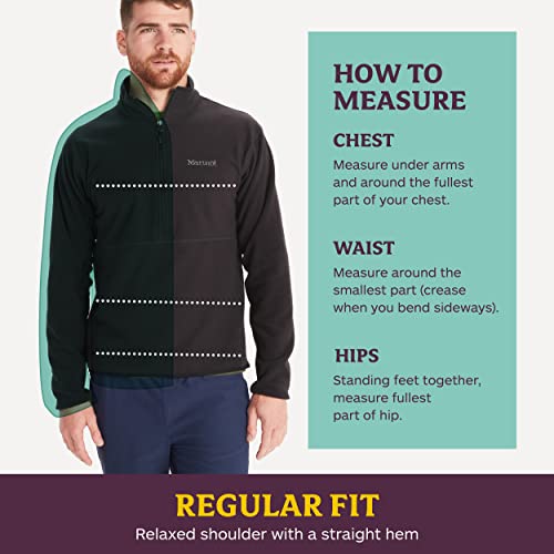 Image of MARMOT Men's Rocklin 1 /2 Zip, Lightweight Fleece Pullover Jacket
