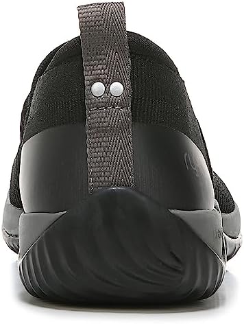 Ryka Women's Echo Knit Slip-On Sneaker Black/Grey 6 M | Image 4