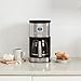 Cuisinart 12-Cup Programmable Coffee Maker - Brew Strength Control, 1-4 Cup Setting, Glass Carafe, DCC-3400P1