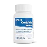 MAJOR CertaVite Senior Multivitamin with Antioxidants – Multivitamin for Women and Men with Beta-Carotene, Iron, Vitamin C & E – Supports Immunity, Energy & Vision – 60 Tablets