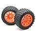 Power Hobbies Powerhobby Scorpion XL Belted Tires/Viper Wheels Orange (4) Compatible with : Traxxas X-Maxx 24mm HEX