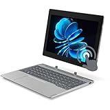 Lenovo IdeaPad D330 10.1' IPS 2-in-1 Detachable Laptop Tablet, Intel Celeron N4000, 4GB RAM, 64GB SSD, Windows 11 Pro, Type-C, Japanese Keyboard (Renewed)