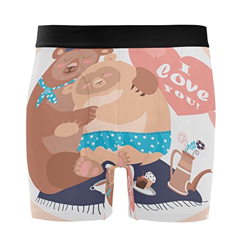 Calzoncillos elásticos para hombre pack de 2 bóxer Vnurnrn que evitan rozaduras