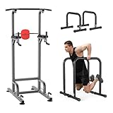 RELIFE REBUILD YOUR LIFE Power Tower Pull Up Bar Dip Bar Dip Station