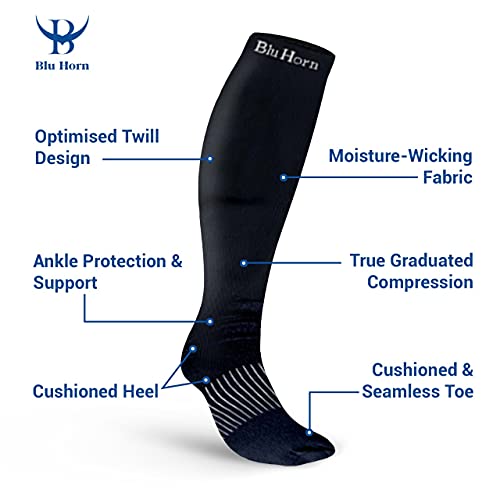 Image of Knee High Compression Socks 15-20 mmHg