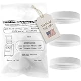 SANITRO Water Systems Screw-On Caps for Water Cooler/Dispenser Plastic Jugs, 48mm Bottle Lids