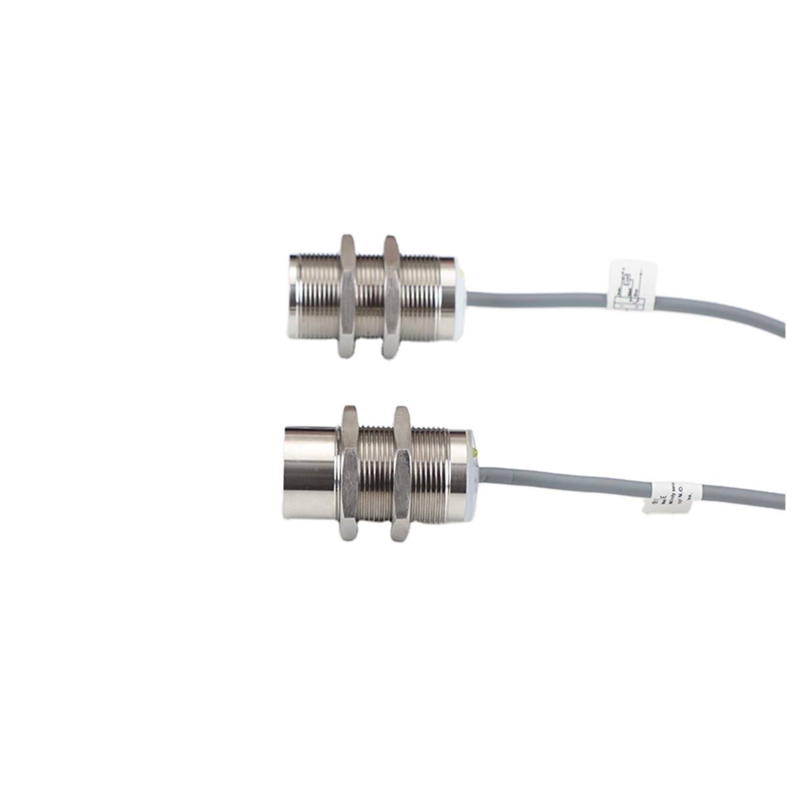 Capteur de proximite industriel resistant aux chocs M30 boitier metal 15mm non-flush