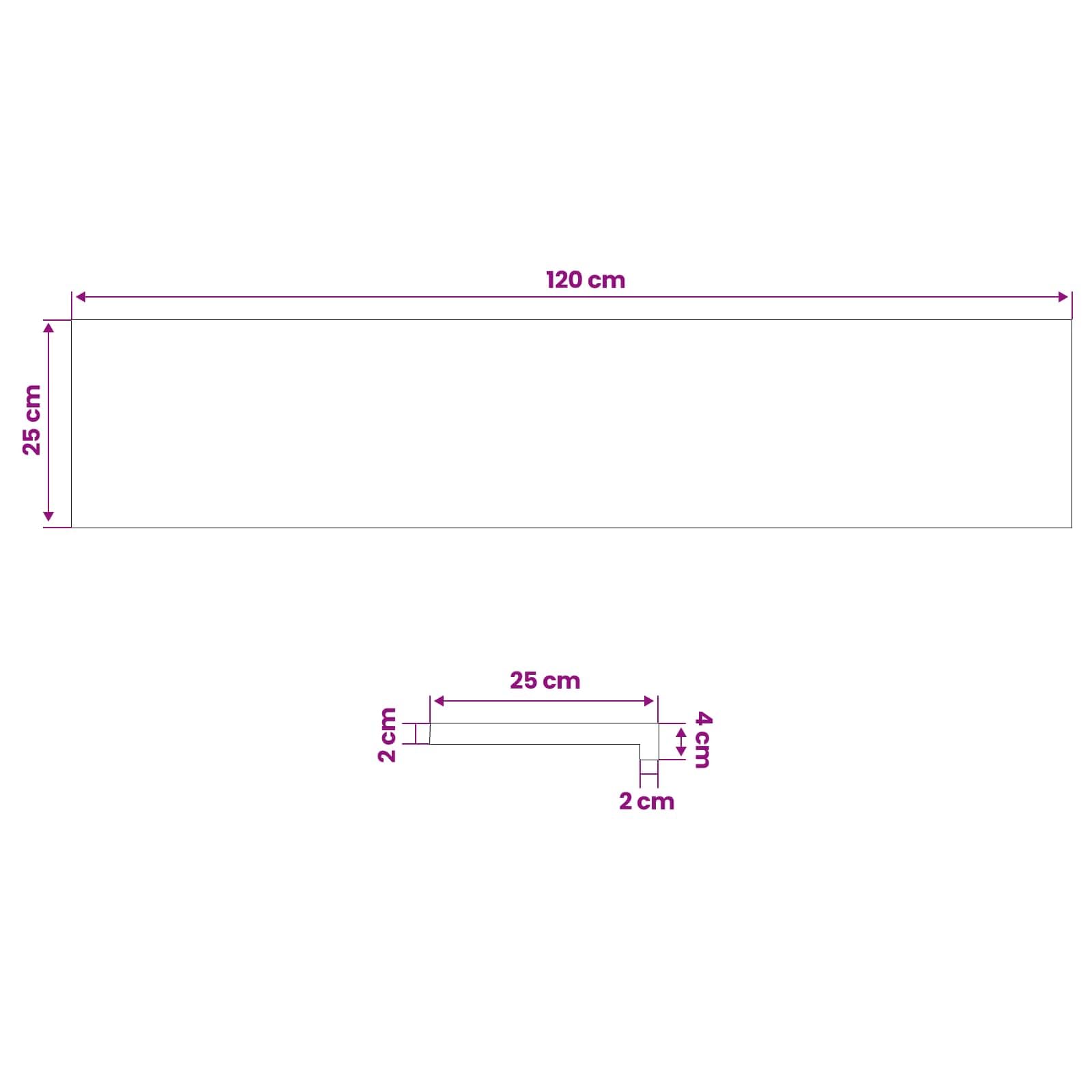 vidaXL Tappeti per scale 8 pz 120 x 25 x 2 cm Marrone Chiaro