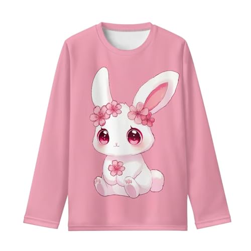 Girls Pullover Top for Casual Home Sports School Play Travel Loose Casual Long Sleeve Tops4